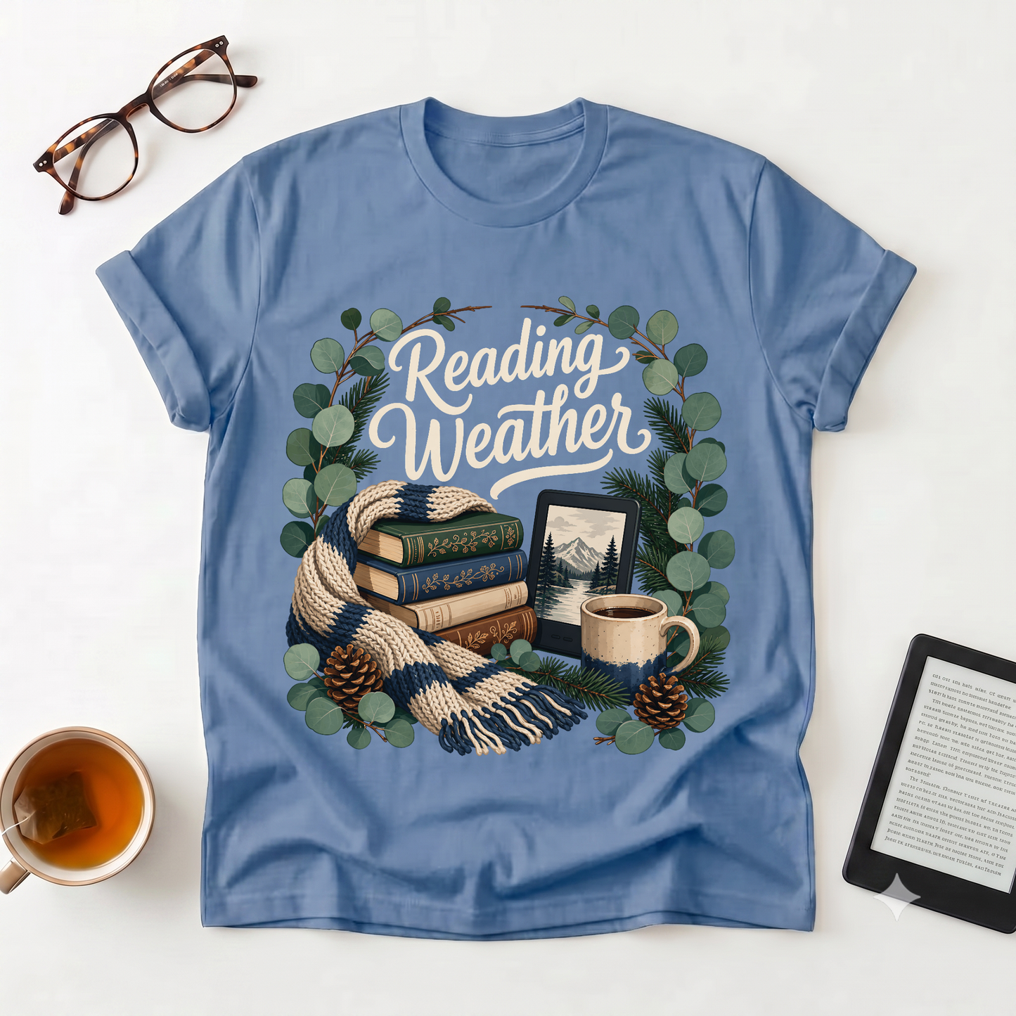 Cozy Reading Vibes T-Shirt