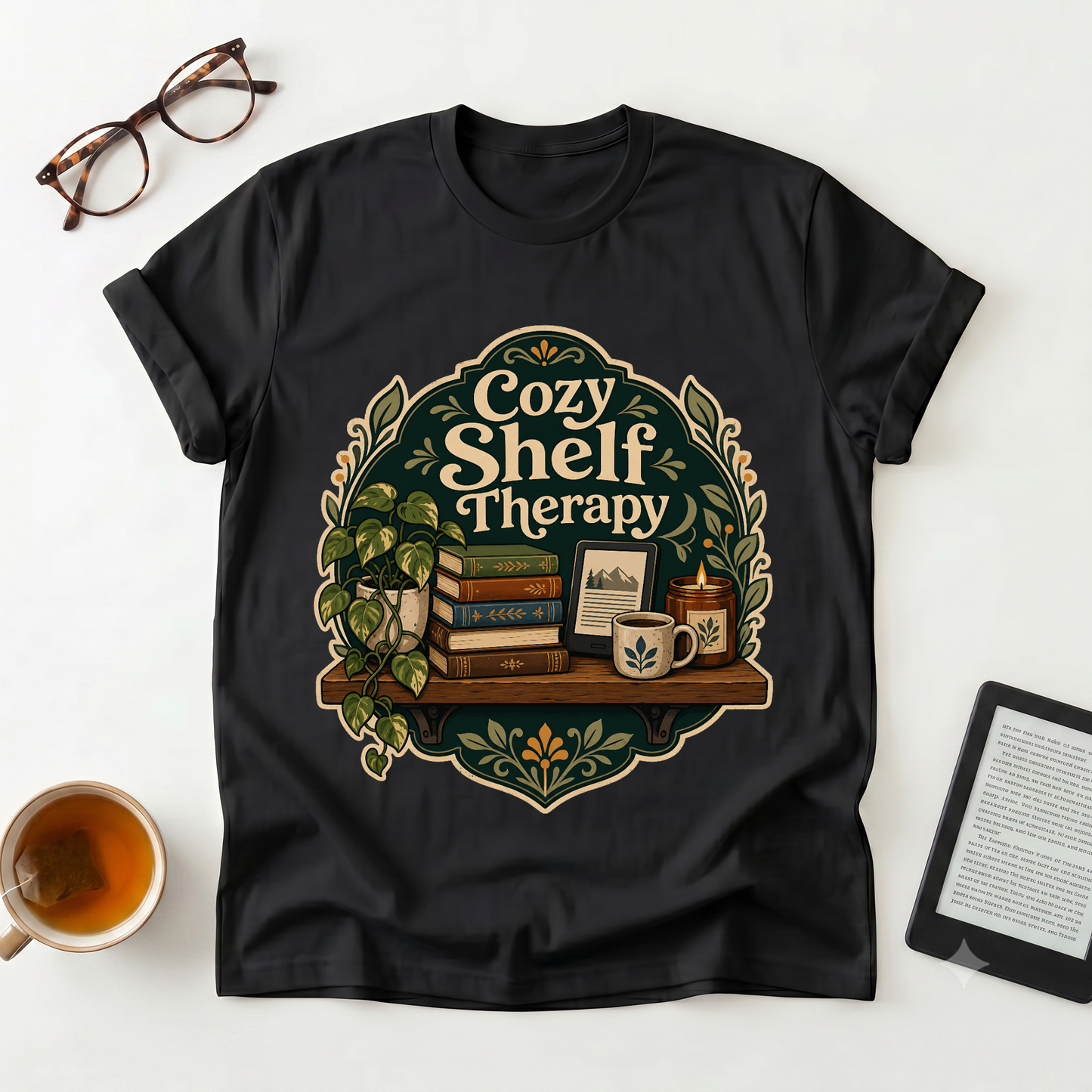 Cozy Shelf Therapy T-Shirt