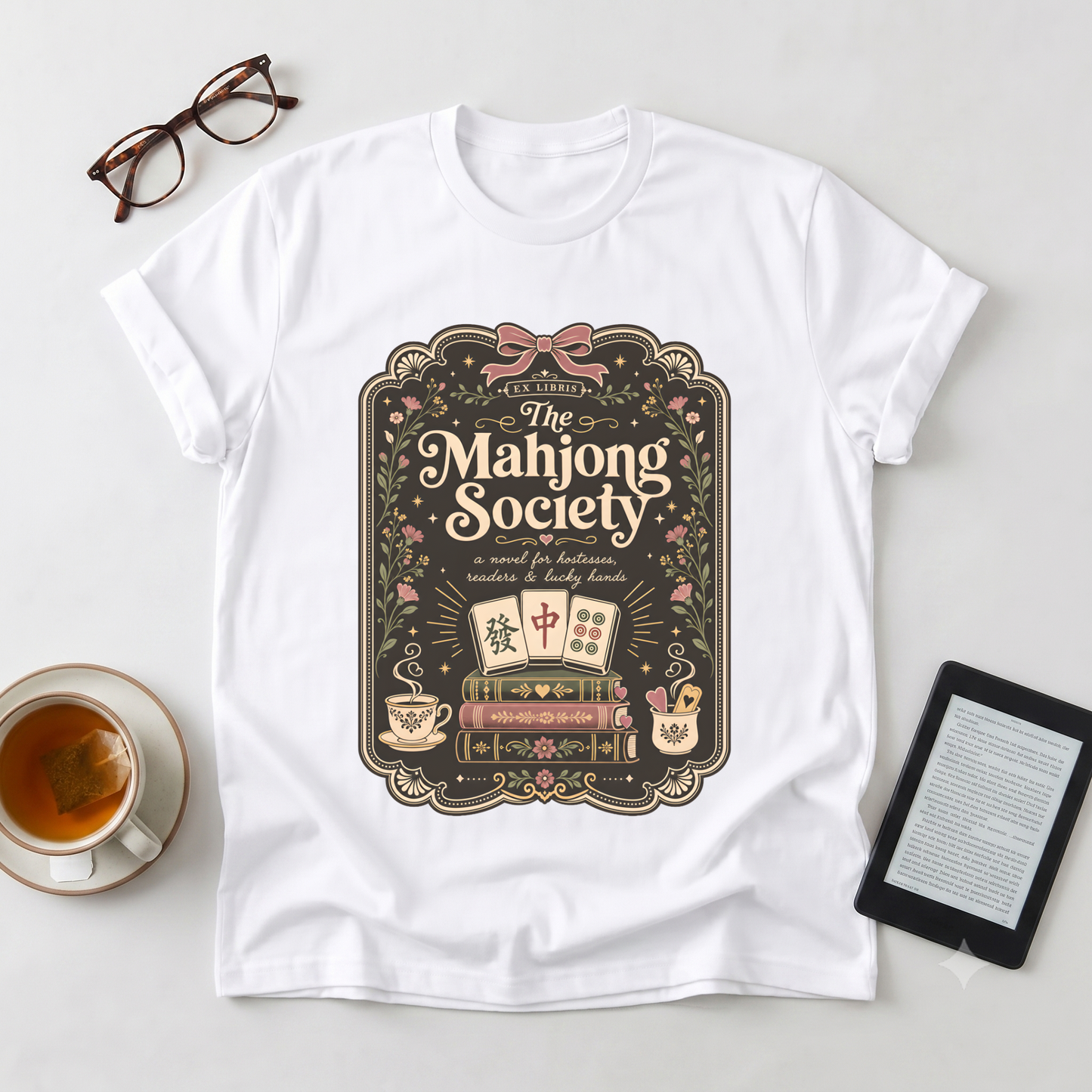 Mahjong Society Vintage Tee — The Mahjong Society Graphic T-Shirt
