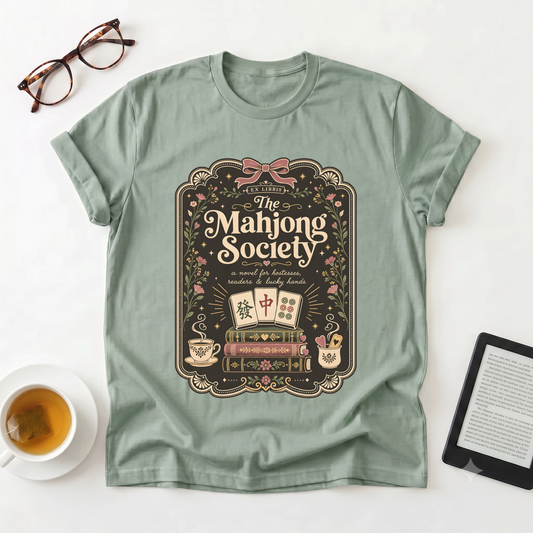Mahjong Society Vintage Tee — The Mahjong Society Graphic T-Shirt