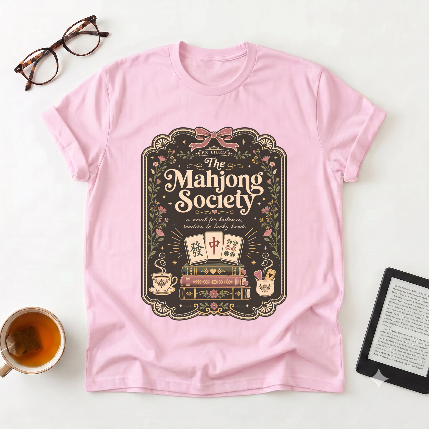 Mahjong Society Vintage Tee — The Mahjong Society Graphic T-Shirt