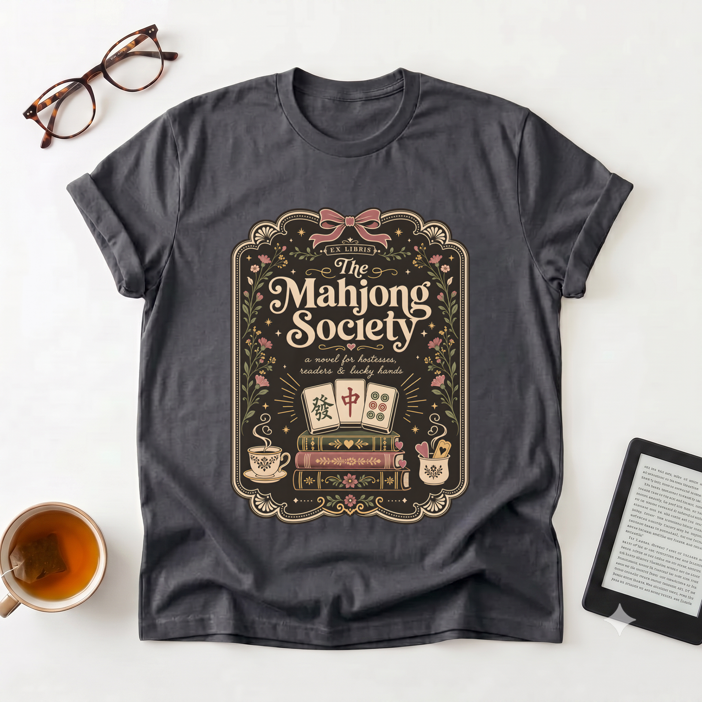 Mahjong Society Vintage Tee — The Mahjong Society Graphic T-Shirt