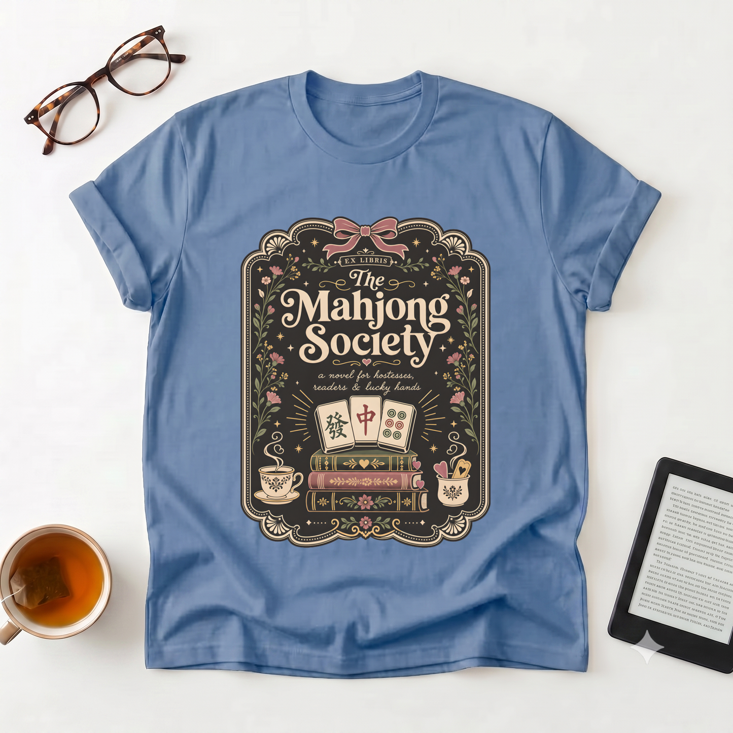 Mahjong Society Vintage Tee — The Mahjong Society Graphic T-Shirt