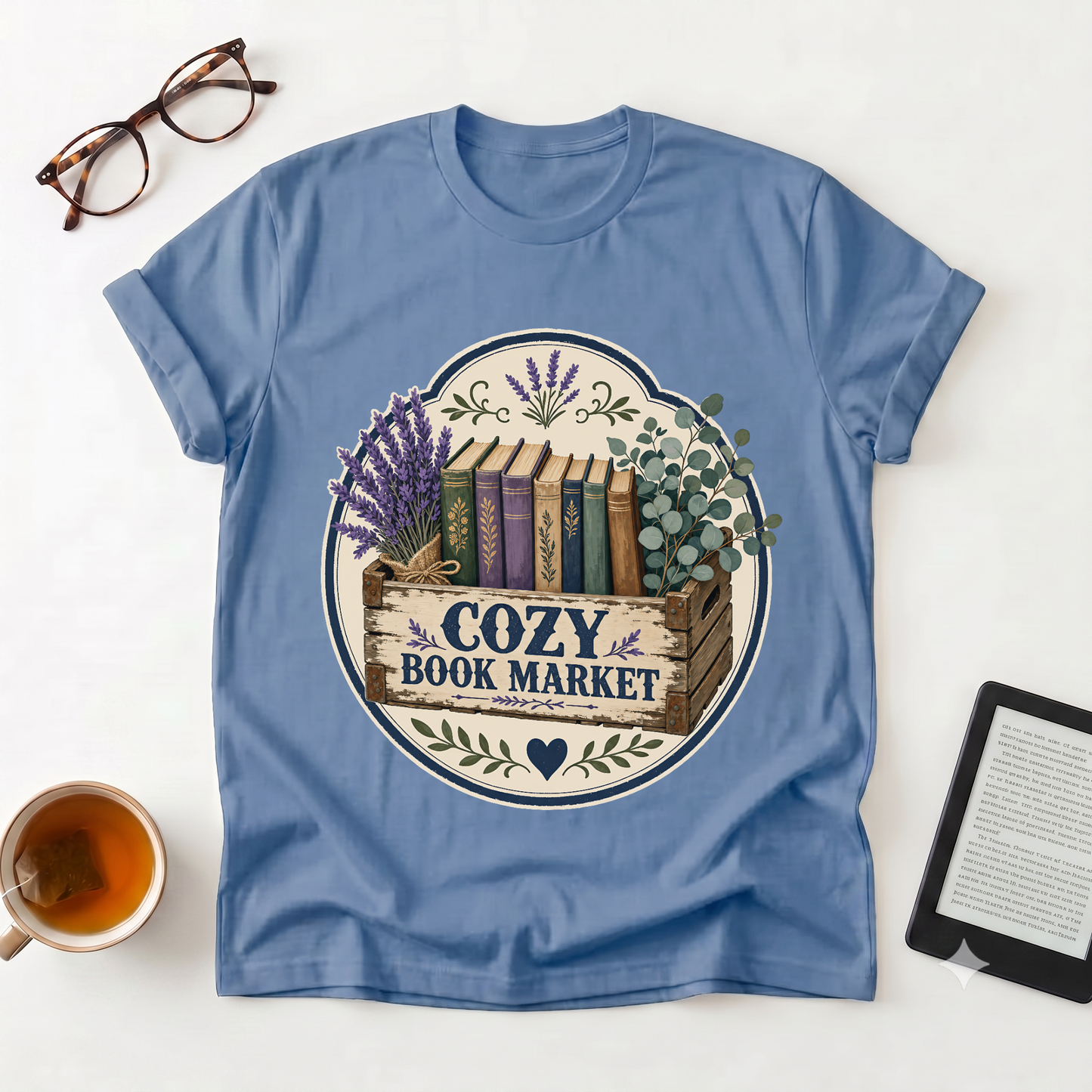 Cozy Book Market T-Shirt