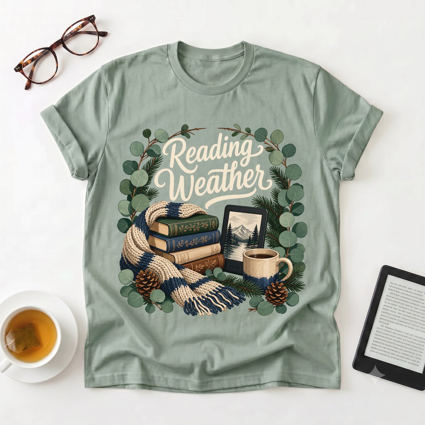Cozy Reading Vibes T-Shirt