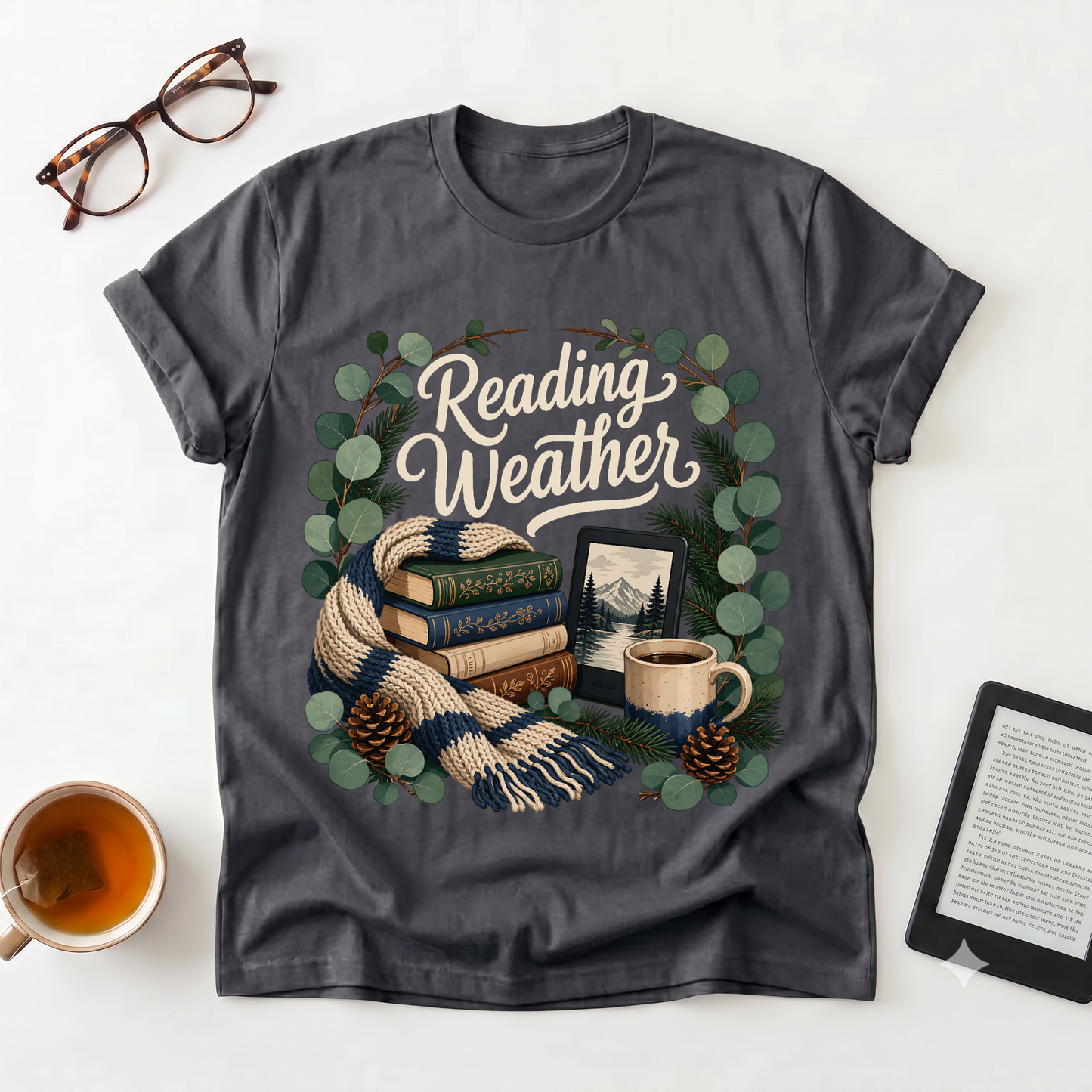 Cozy Reading Vibes T-Shirt