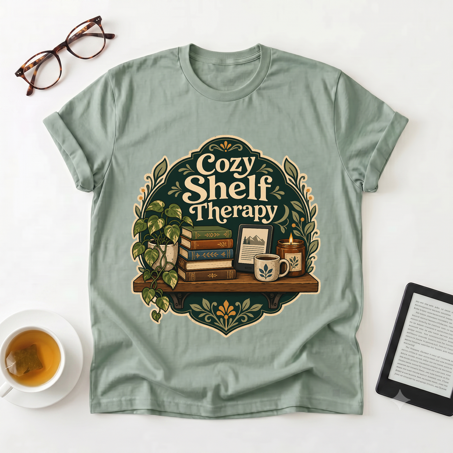 Cozy Shelf Therapy T-Shirt