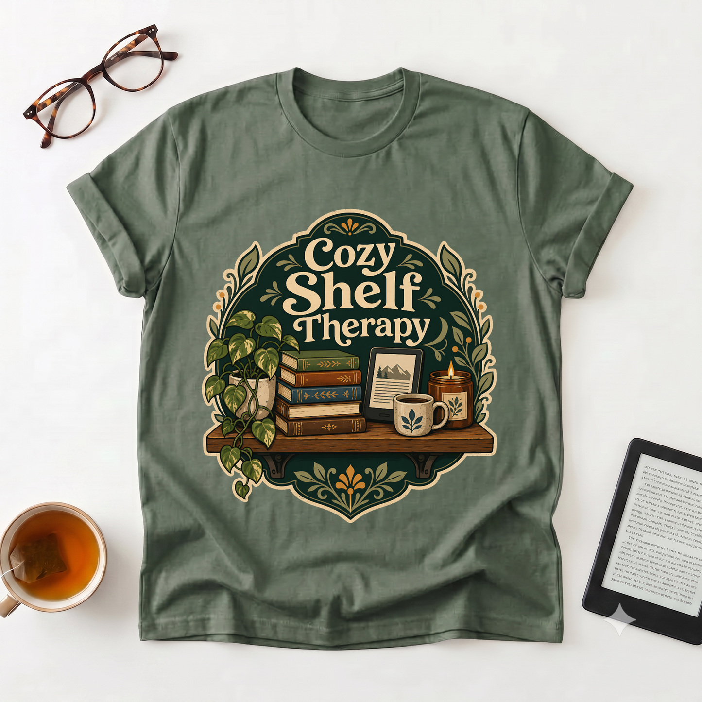 Cozy Shelf Therapy T-Shirt