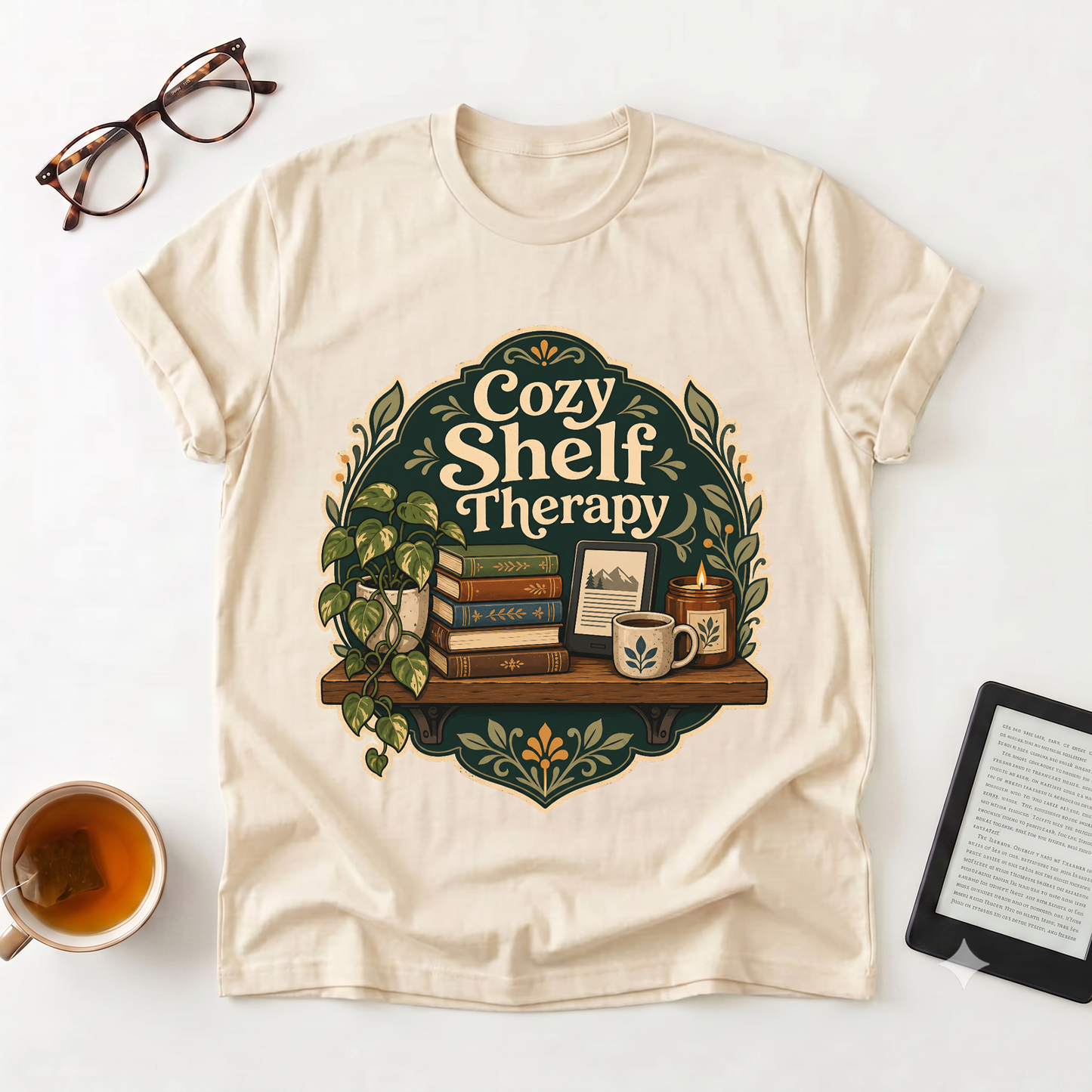 Cozy Shelf Therapy T-Shirt