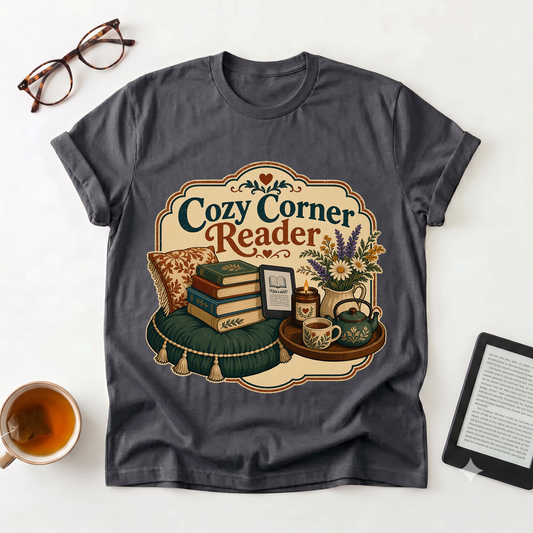 Cozy Corner Reader T-Shirt