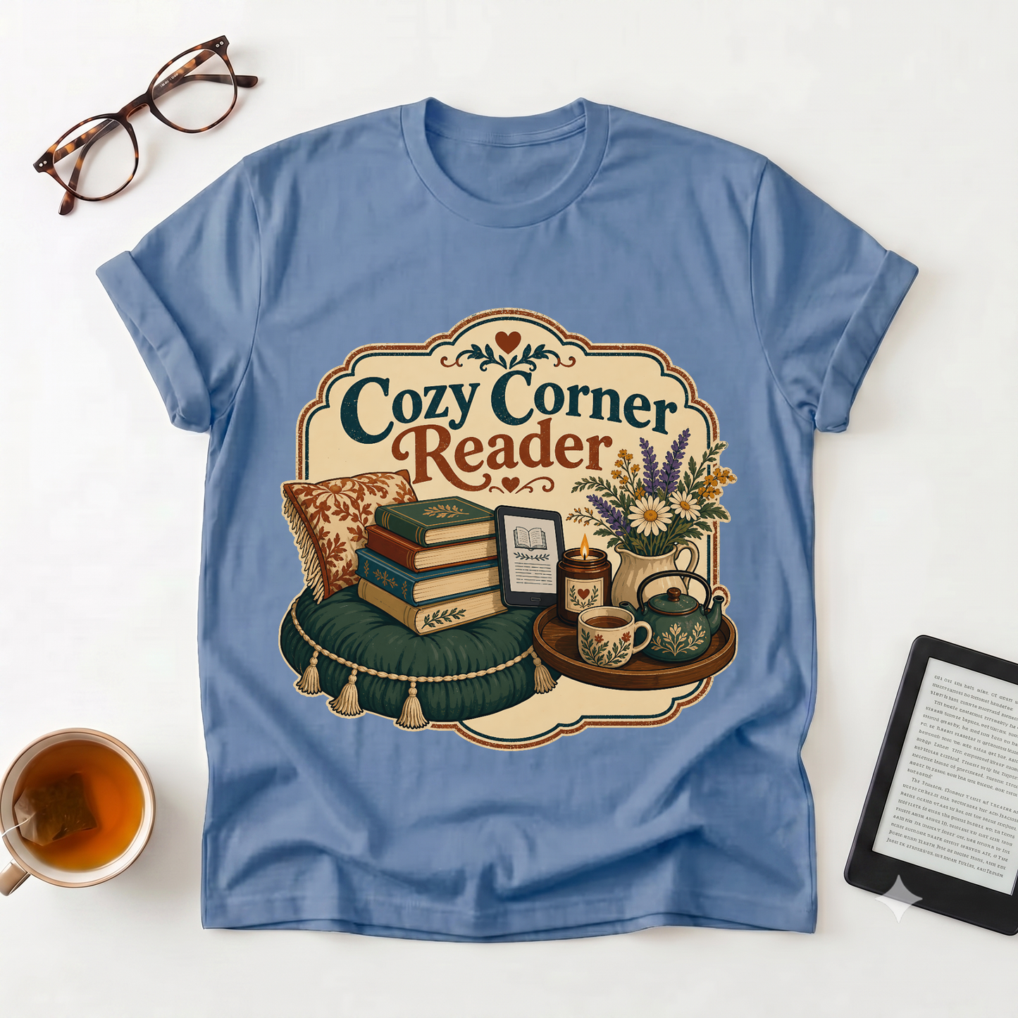 Cozy Corner Reader T-Shirt