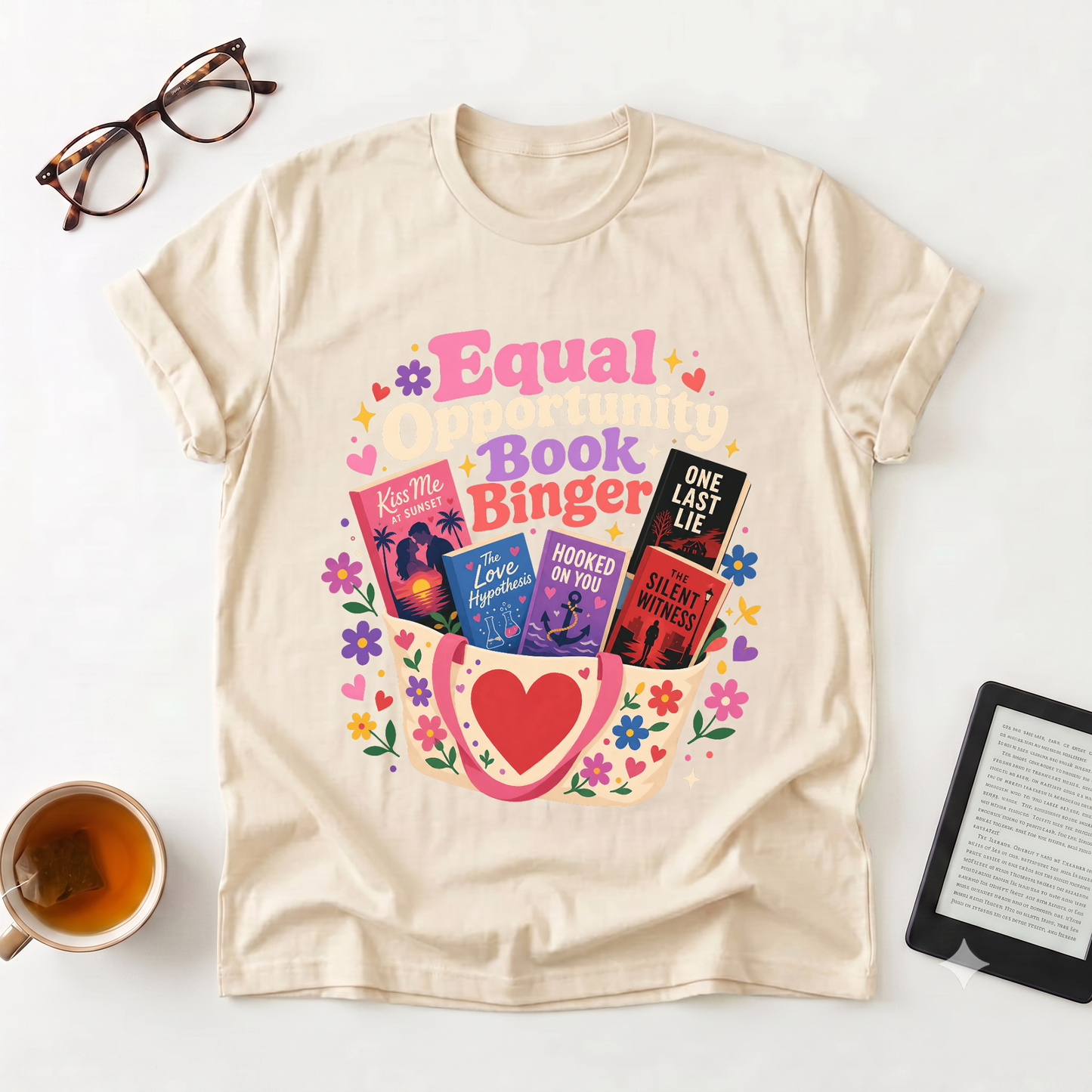 Equal Opportunity Book Binger T-Shirt