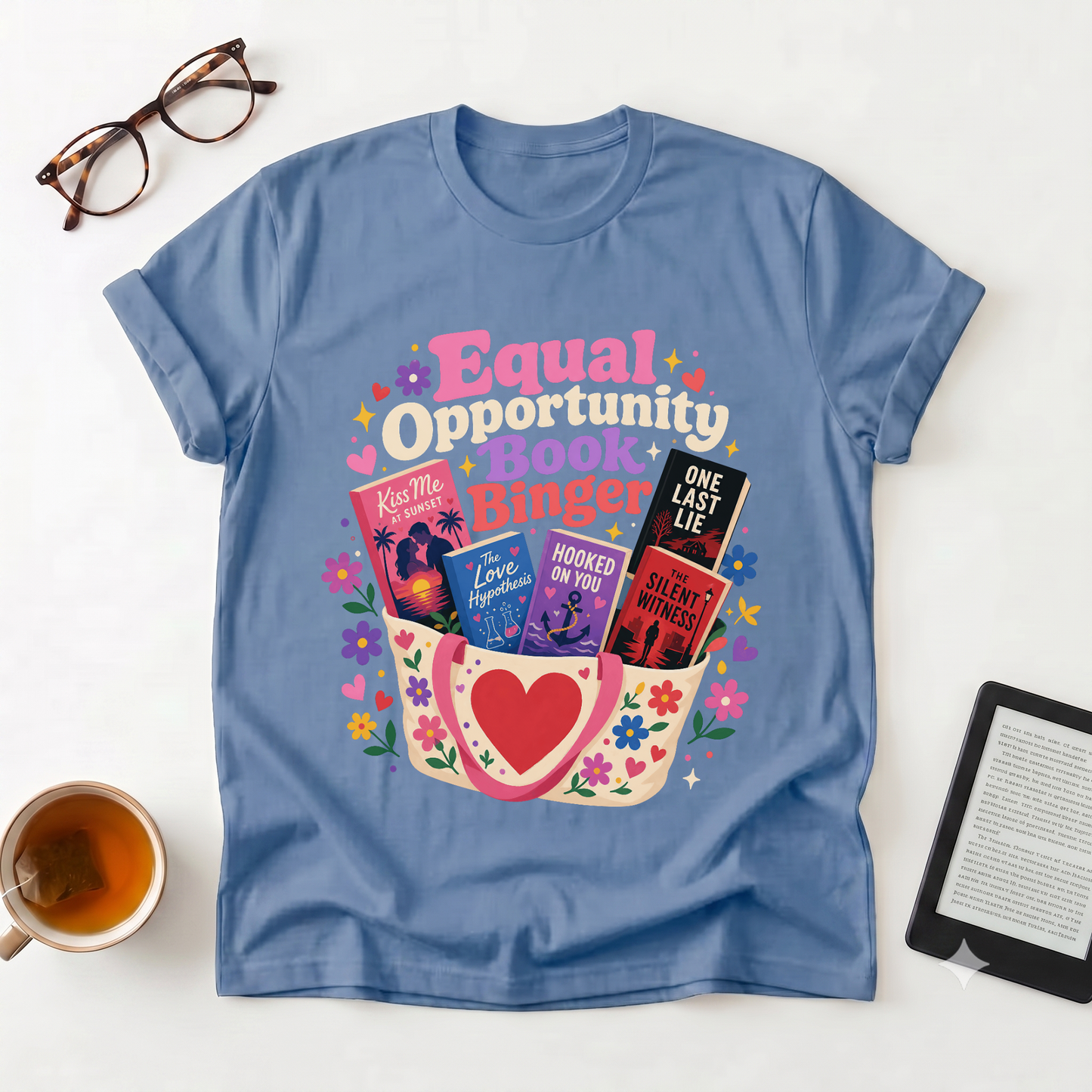 Equal Opportunity Book Binger T-Shirt
