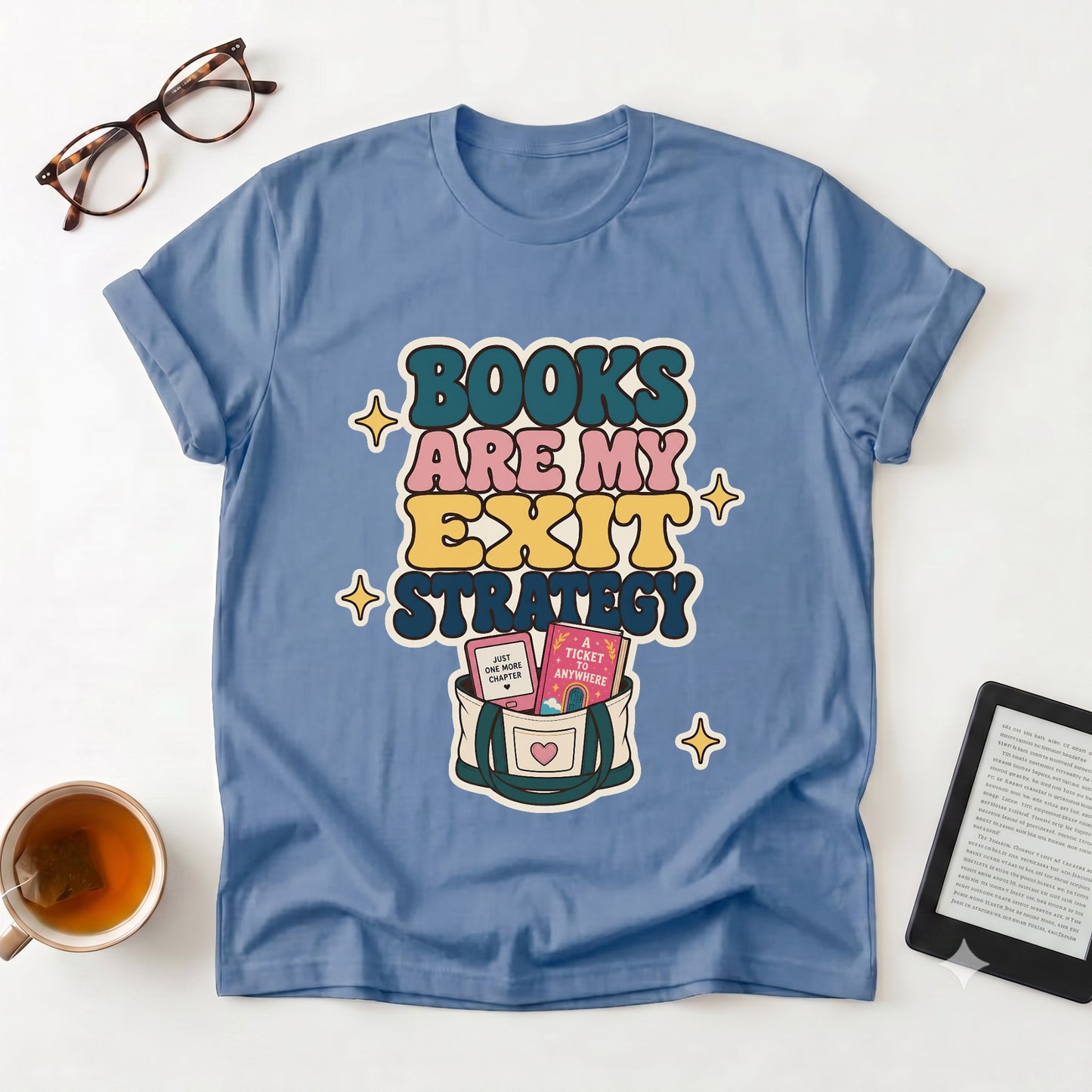 Books Are My Exit Strategy T-Shirt