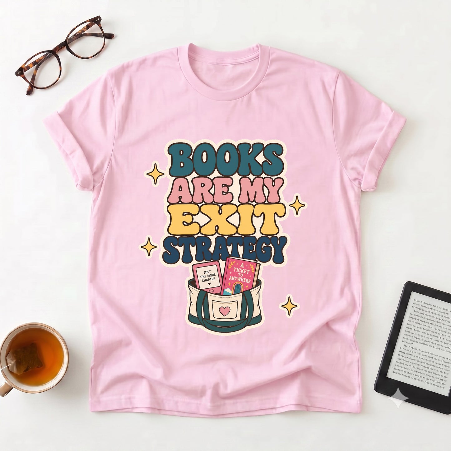Books Are My Exit Strategy T-Shirt